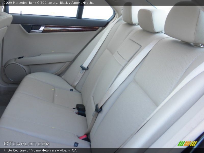 Black / Almond/Mocha 2009 Mercedes-Benz C 300 Luxury
