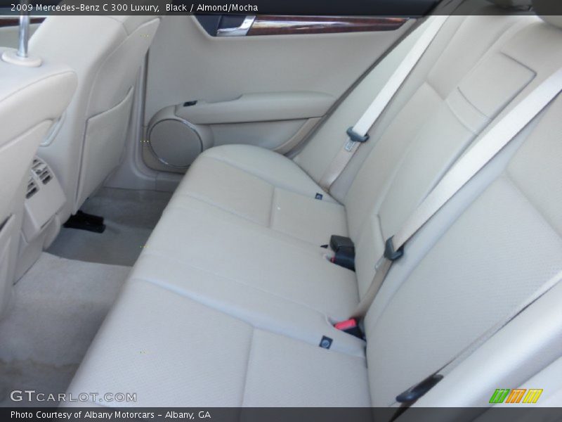 Black / Almond/Mocha 2009 Mercedes-Benz C 300 Luxury