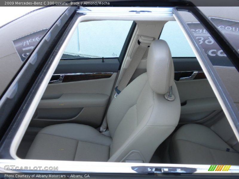 Black / Almond/Mocha 2009 Mercedes-Benz C 300 Luxury