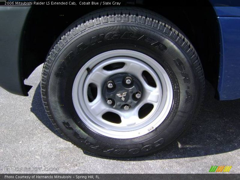 Cobalt Blue / Slate Gray 2006 Mitsubishi Raider LS Extended Cab