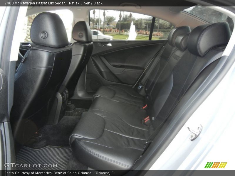 Reflex Silver / Black 2008 Volkswagen Passat Lux Sedan