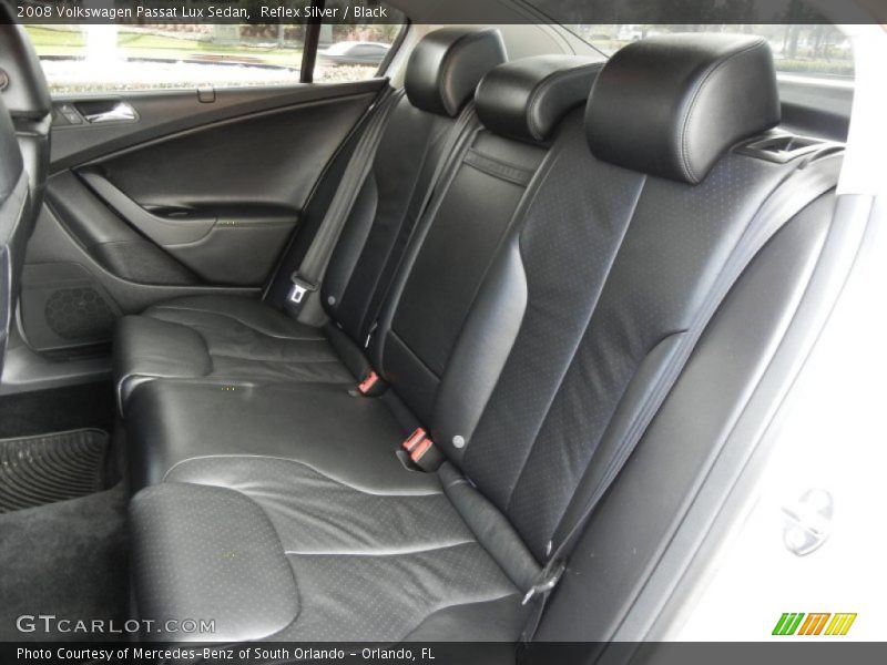 Reflex Silver / Black 2008 Volkswagen Passat Lux Sedan