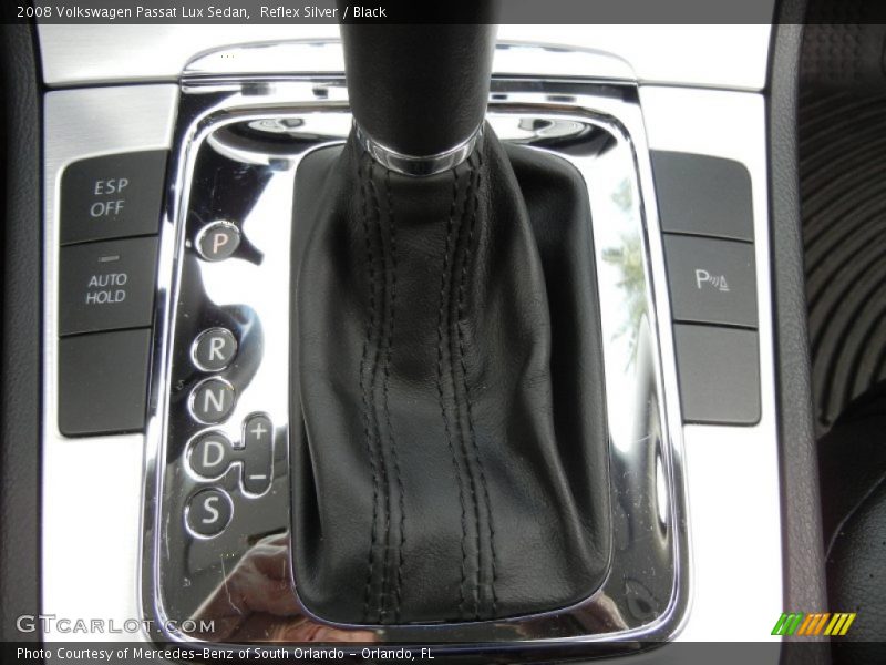 Reflex Silver / Black 2008 Volkswagen Passat Lux Sedan