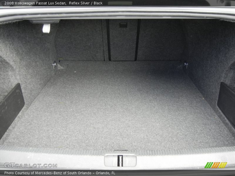 Reflex Silver / Black 2008 Volkswagen Passat Lux Sedan