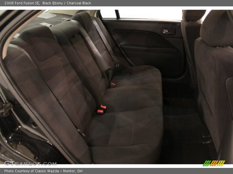 Black Ebony / Charcoal Black 2008 Ford Fusion SE