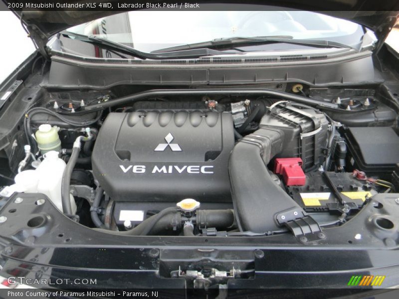  2009 Outlander XLS 4WD Engine - 3.0 Liter SOHC 24-Valve MIVEC V6