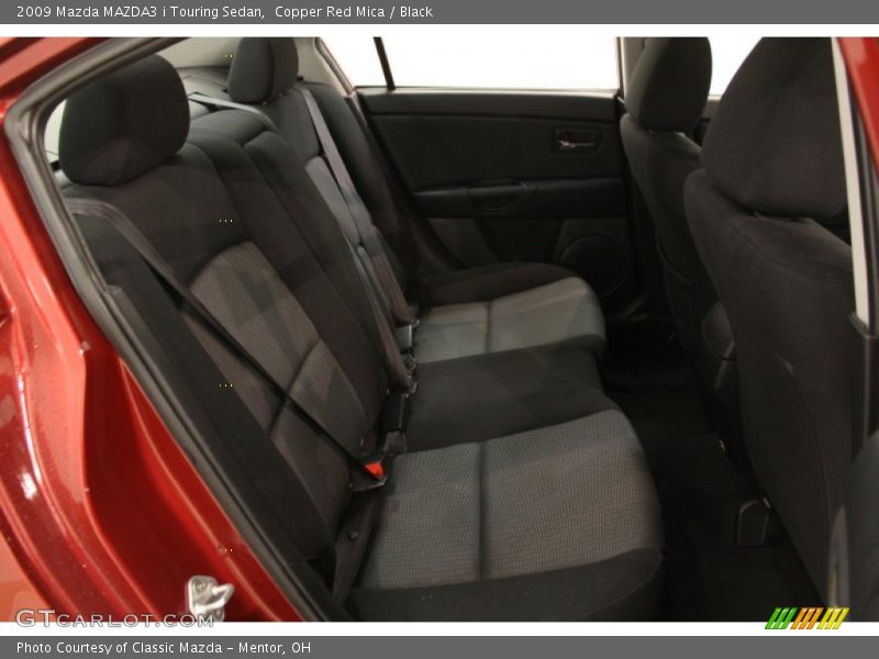 Copper Red Mica / Black 2009 Mazda MAZDA3 i Touring Sedan