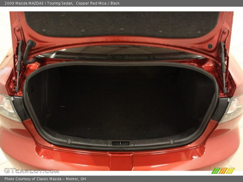Copper Red Mica / Black 2009 Mazda MAZDA3 i Touring Sedan