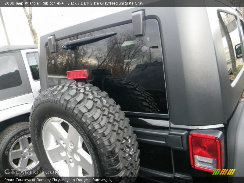 Black / Dark Slate Gray/Medium Slate Gray 2008 Jeep Wrangler Rubicon 4x4