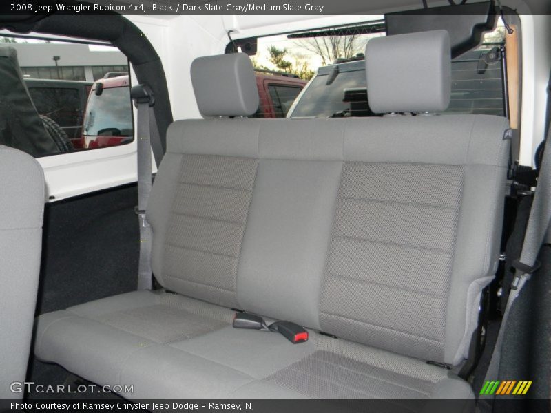 Black / Dark Slate Gray/Medium Slate Gray 2008 Jeep Wrangler Rubicon 4x4