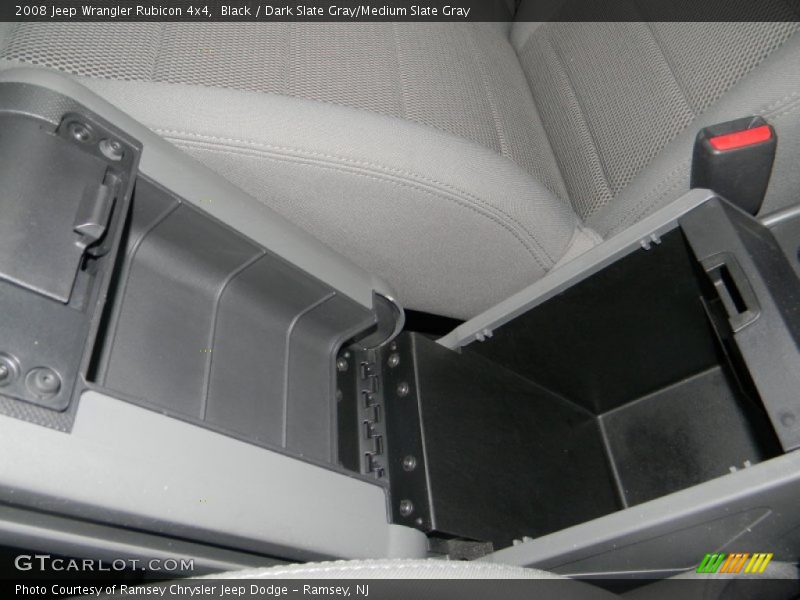 Black / Dark Slate Gray/Medium Slate Gray 2008 Jeep Wrangler Rubicon 4x4