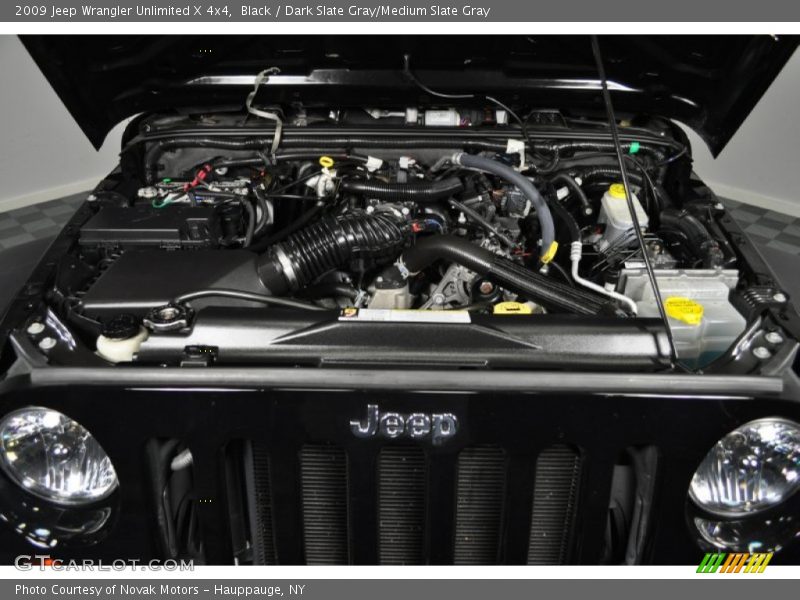Black / Dark Slate Gray/Medium Slate Gray 2009 Jeep Wrangler Unlimited X 4x4