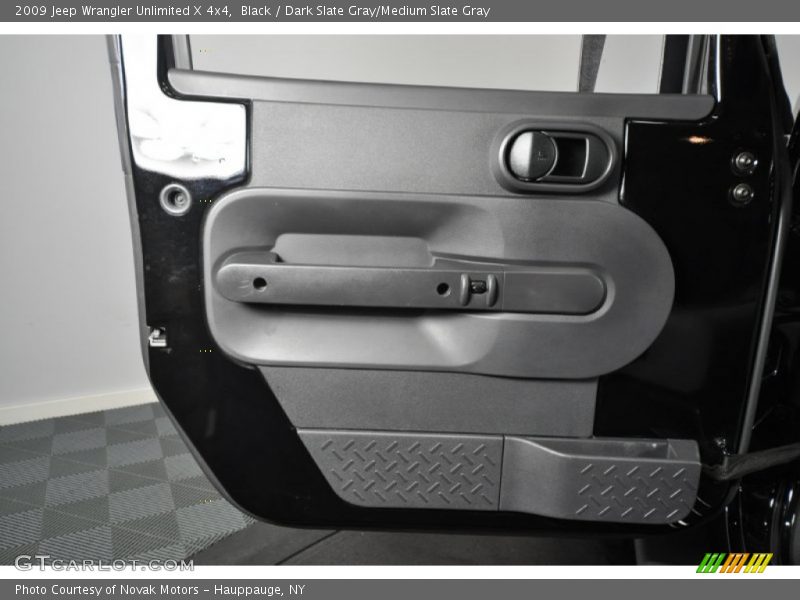 Black / Dark Slate Gray/Medium Slate Gray 2009 Jeep Wrangler Unlimited X 4x4
