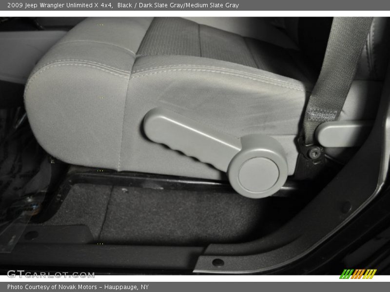 Black / Dark Slate Gray/Medium Slate Gray 2009 Jeep Wrangler Unlimited X 4x4