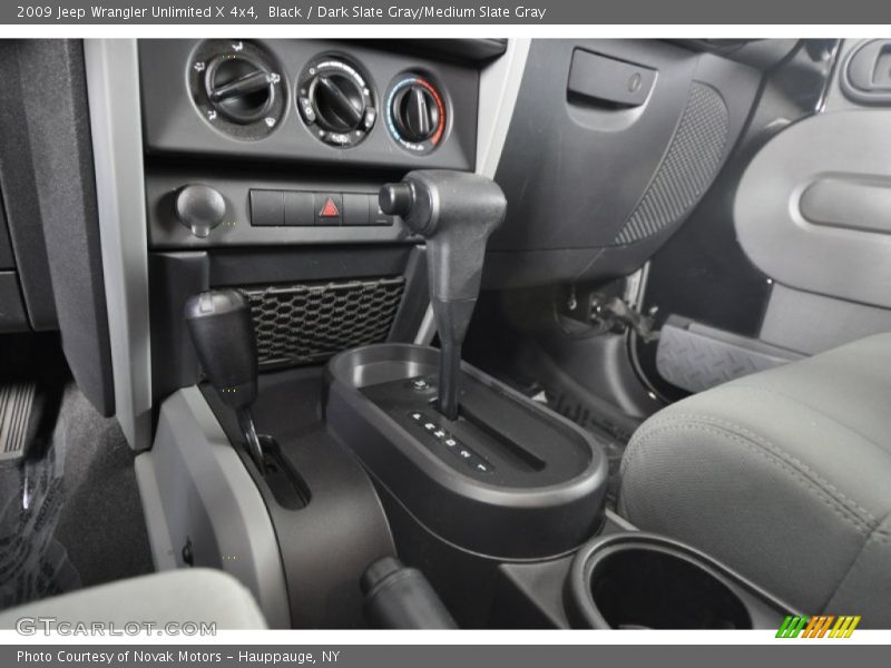Black / Dark Slate Gray/Medium Slate Gray 2009 Jeep Wrangler Unlimited X 4x4