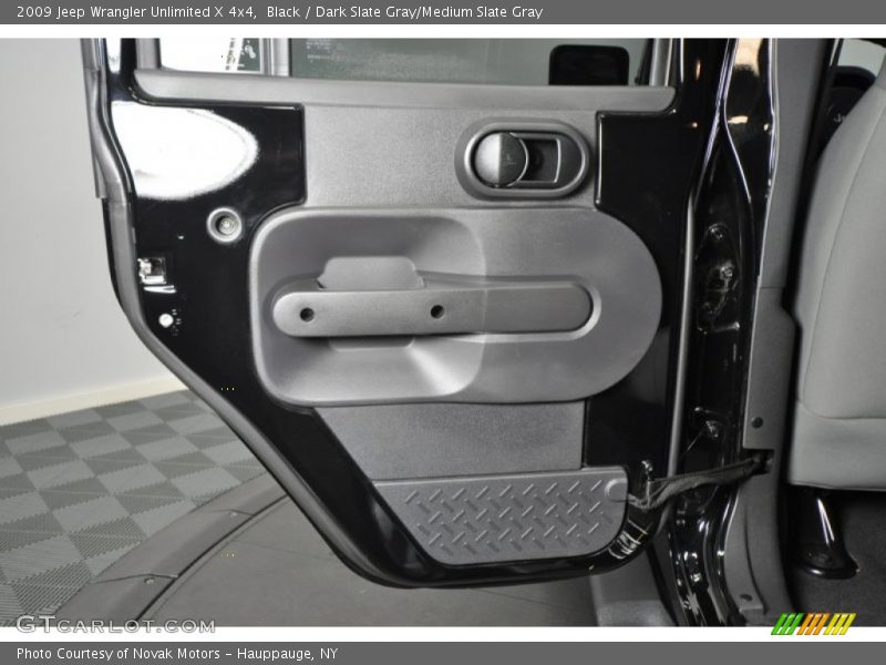 Black / Dark Slate Gray/Medium Slate Gray 2009 Jeep Wrangler Unlimited X 4x4