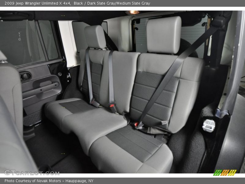 Black / Dark Slate Gray/Medium Slate Gray 2009 Jeep Wrangler Unlimited X 4x4