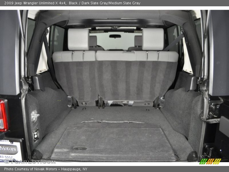 Black / Dark Slate Gray/Medium Slate Gray 2009 Jeep Wrangler Unlimited X 4x4