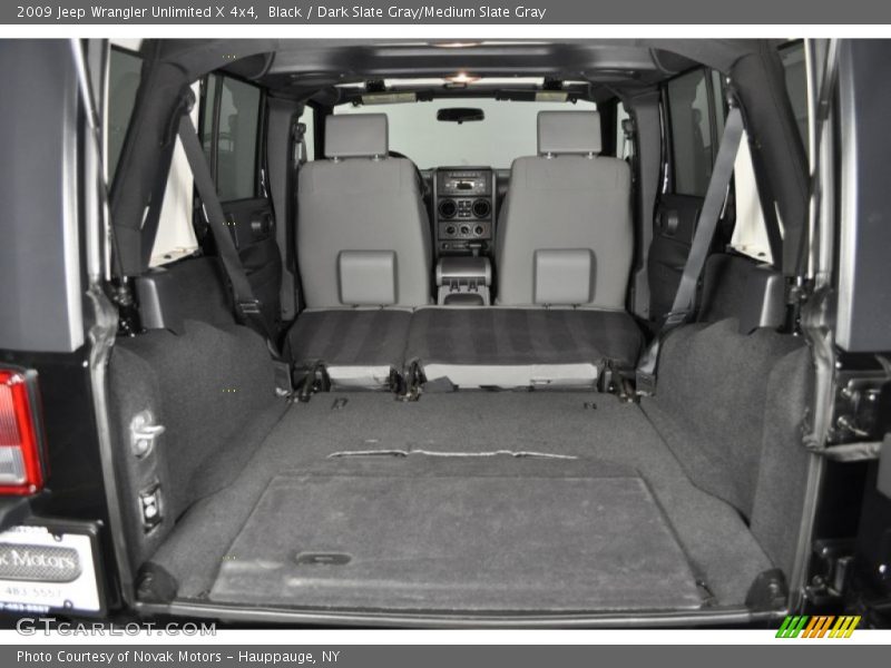 Black / Dark Slate Gray/Medium Slate Gray 2009 Jeep Wrangler Unlimited X 4x4