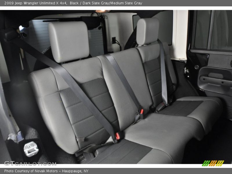 Black / Dark Slate Gray/Medium Slate Gray 2009 Jeep Wrangler Unlimited X 4x4