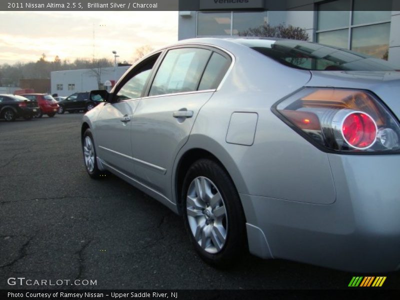 Brilliant Silver / Charcoal 2011 Nissan Altima 2.5 S