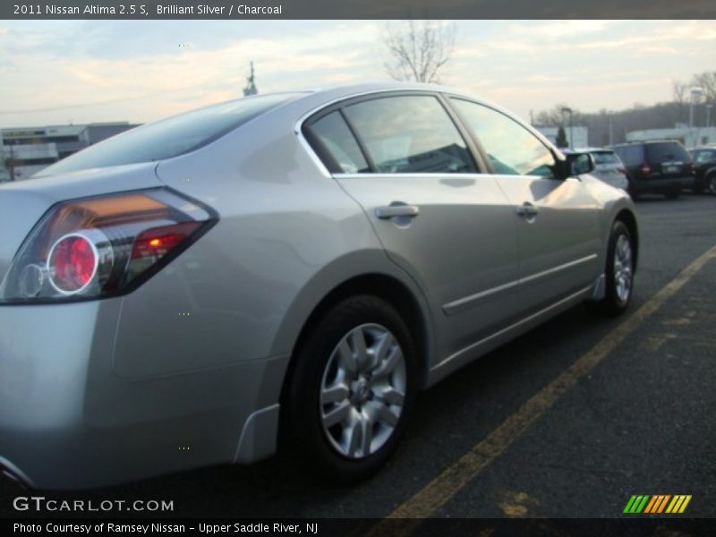 Brilliant Silver / Charcoal 2011 Nissan Altima 2.5 S