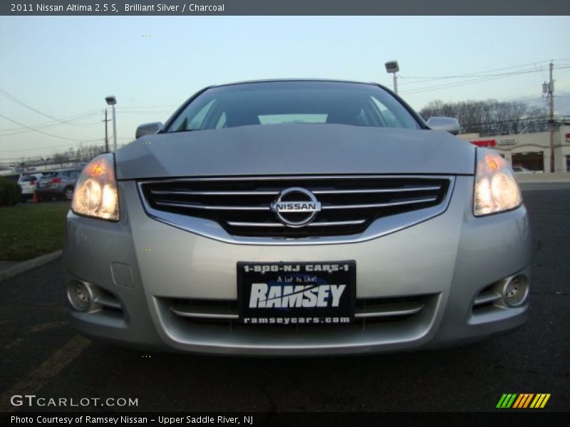 Brilliant Silver / Charcoal 2011 Nissan Altima 2.5 S
