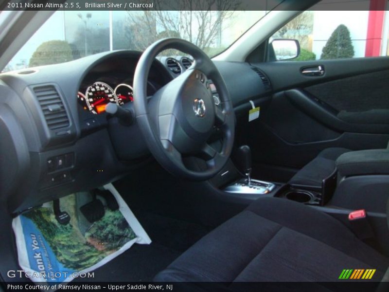 Brilliant Silver / Charcoal 2011 Nissan Altima 2.5 S