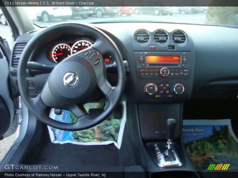 Brilliant Silver / Charcoal 2011 Nissan Altima 2.5 S