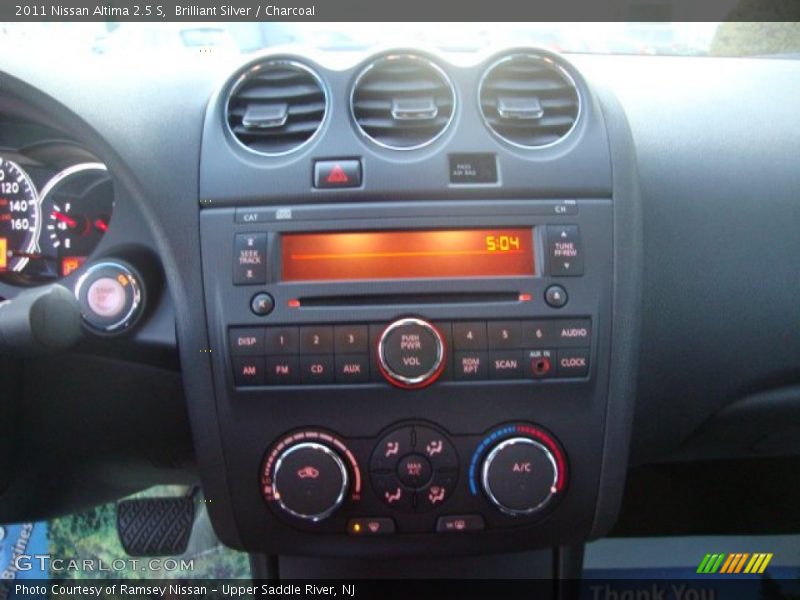Brilliant Silver / Charcoal 2011 Nissan Altima 2.5 S