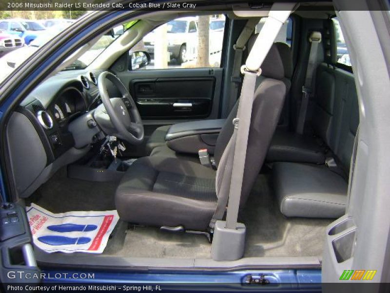 Cobalt Blue / Slate Gray 2006 Mitsubishi Raider LS Extended Cab