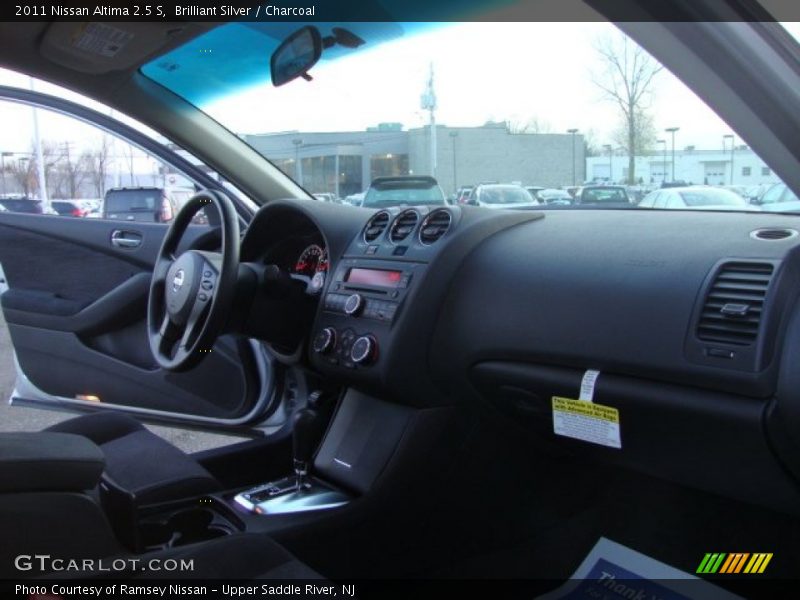 Brilliant Silver / Charcoal 2011 Nissan Altima 2.5 S