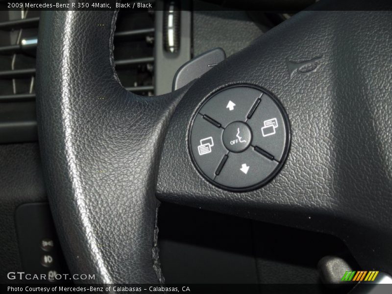 Black / Black 2009 Mercedes-Benz R 350 4Matic