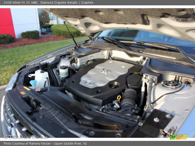 Diamond Graphite Metallic / Graphite 2008 Infiniti FX 35 AWD