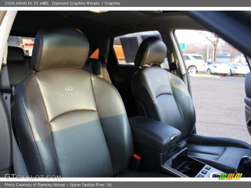 Diamond Graphite Metallic / Graphite 2008 Infiniti FX 35 AWD
