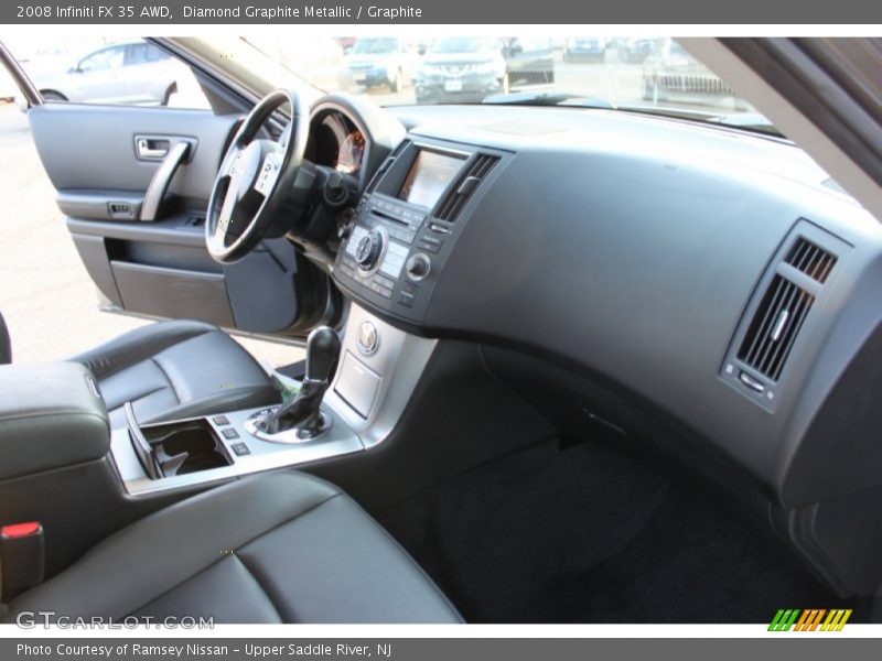 Diamond Graphite Metallic / Graphite 2008 Infiniti FX 35 AWD
