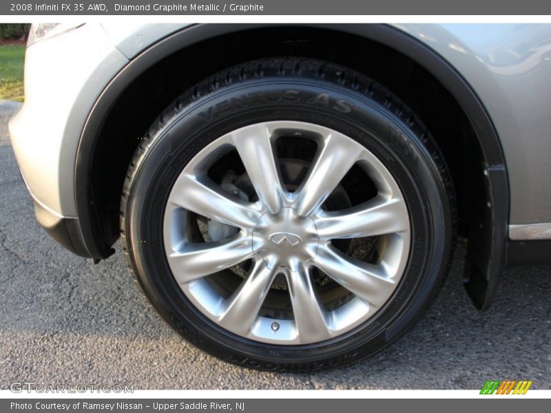 Diamond Graphite Metallic / Graphite 2008 Infiniti FX 35 AWD