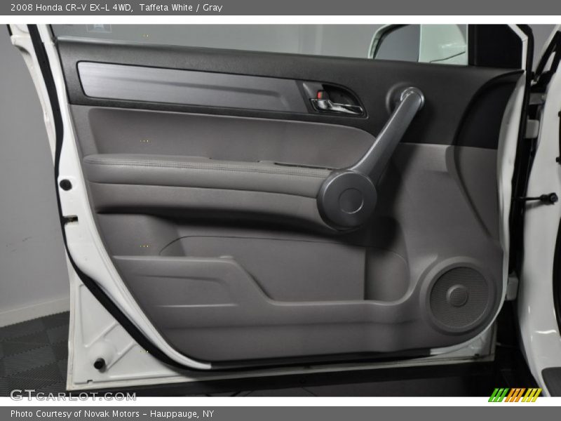 Taffeta White / Gray 2008 Honda CR-V EX-L 4WD