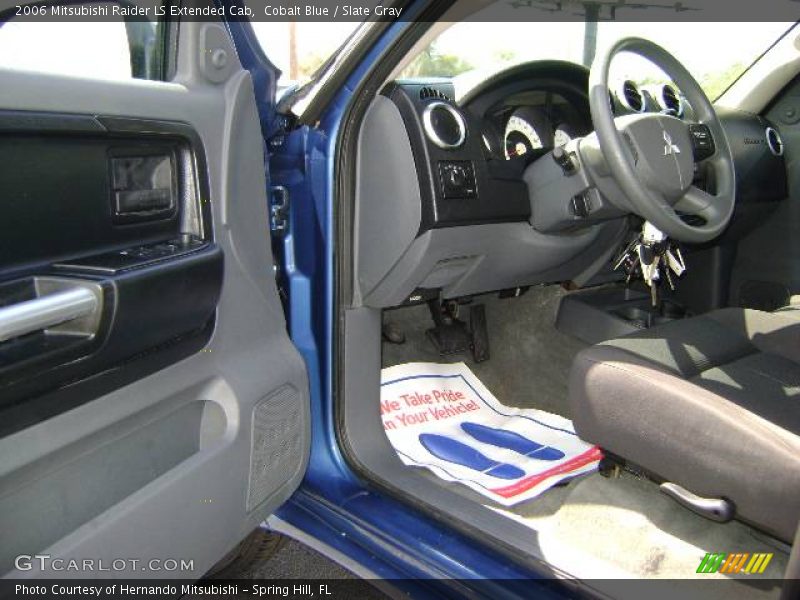 Cobalt Blue / Slate Gray 2006 Mitsubishi Raider LS Extended Cab