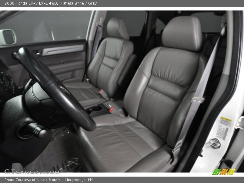 Taffeta White / Gray 2008 Honda CR-V EX-L 4WD