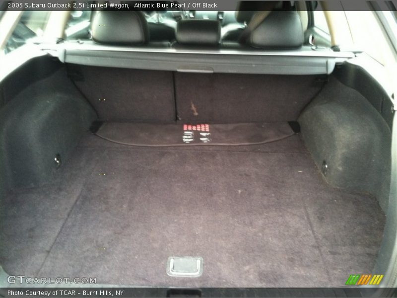 Atlantic Blue Pearl / Off Black 2005 Subaru Outback 2.5i Limited Wagon