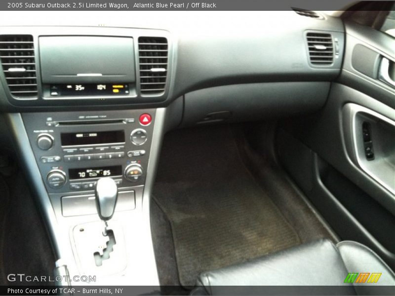 Atlantic Blue Pearl / Off Black 2005 Subaru Outback 2.5i Limited Wagon