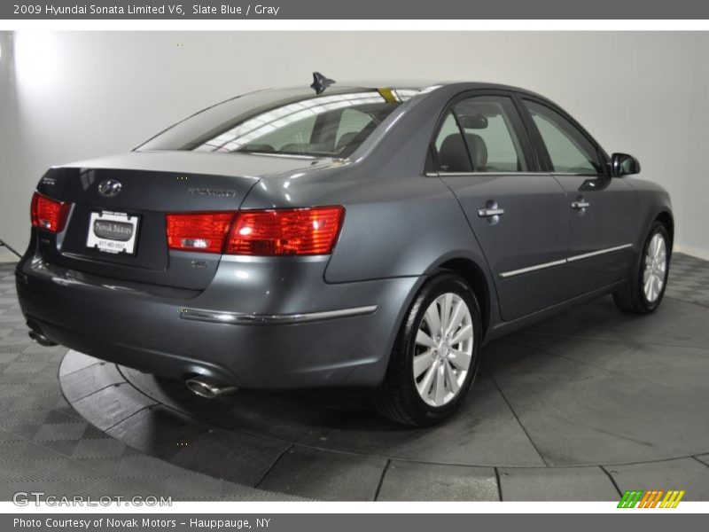 Slate Blue / Gray 2009 Hyundai Sonata Limited V6
