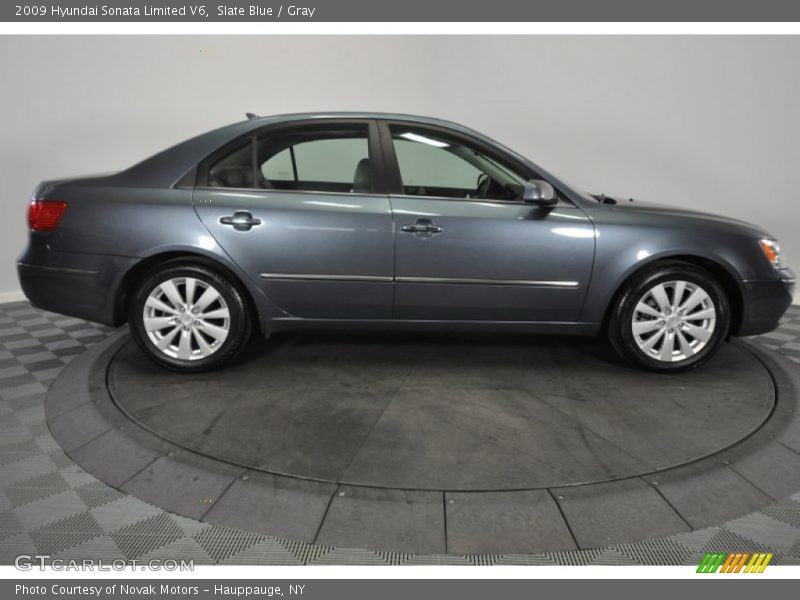 Slate Blue / Gray 2009 Hyundai Sonata Limited V6