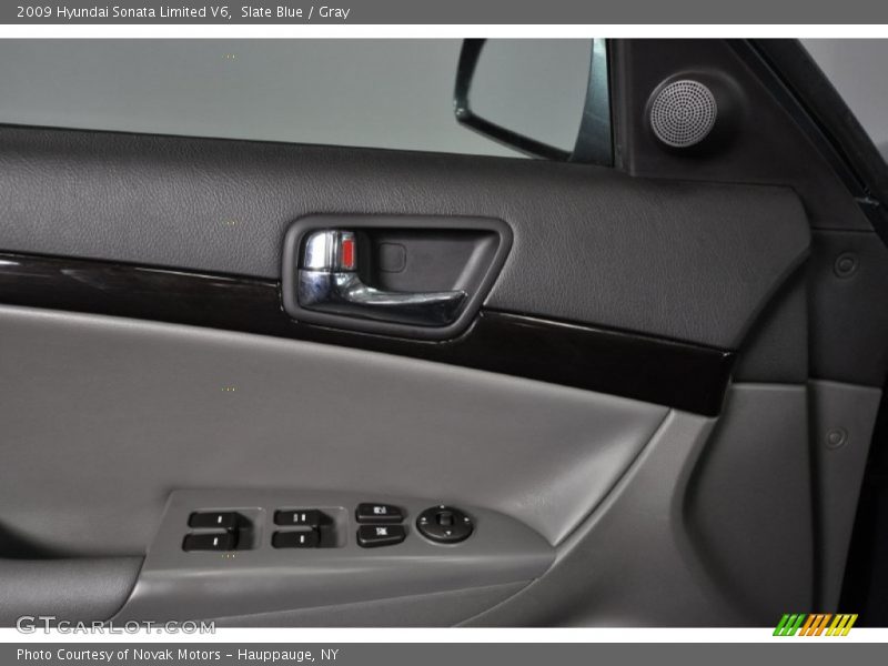 Slate Blue / Gray 2009 Hyundai Sonata Limited V6