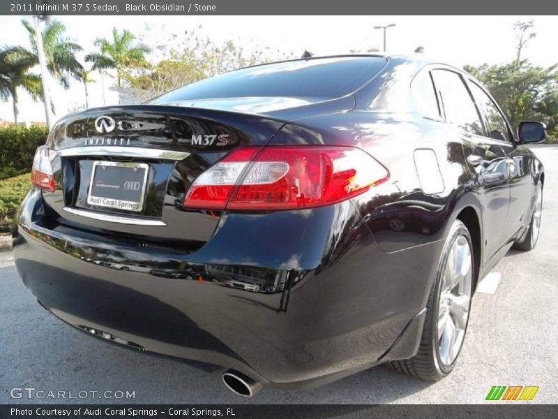 Black Obsidian / Stone 2011 Infiniti M 37 S Sedan