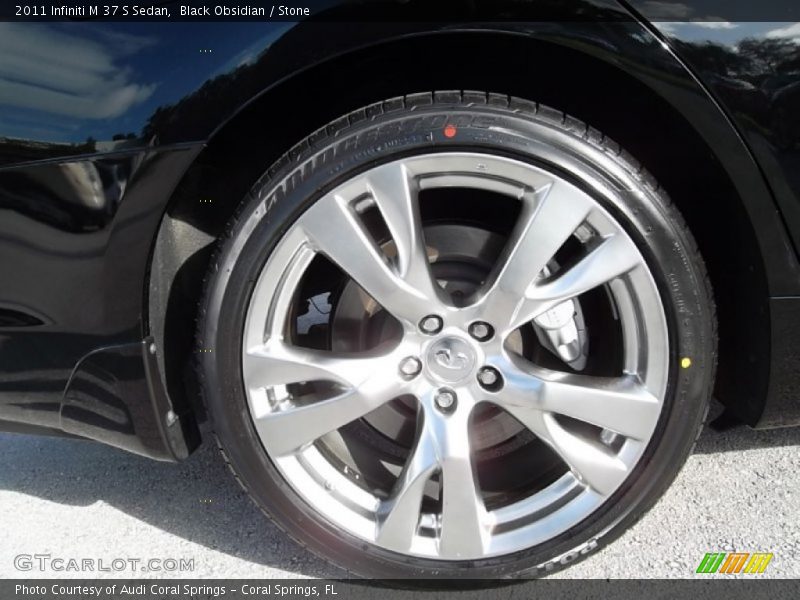 Black Obsidian / Stone 2011 Infiniti M 37 S Sedan