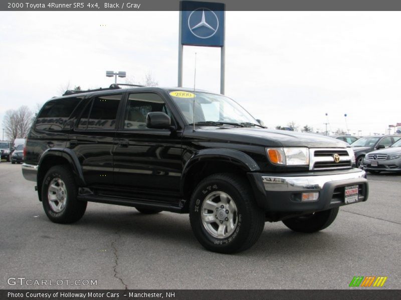 Black / Gray 2000 Toyota 4Runner SR5 4x4