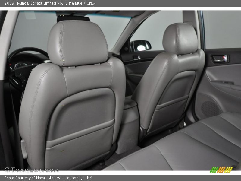 Slate Blue / Gray 2009 Hyundai Sonata Limited V6