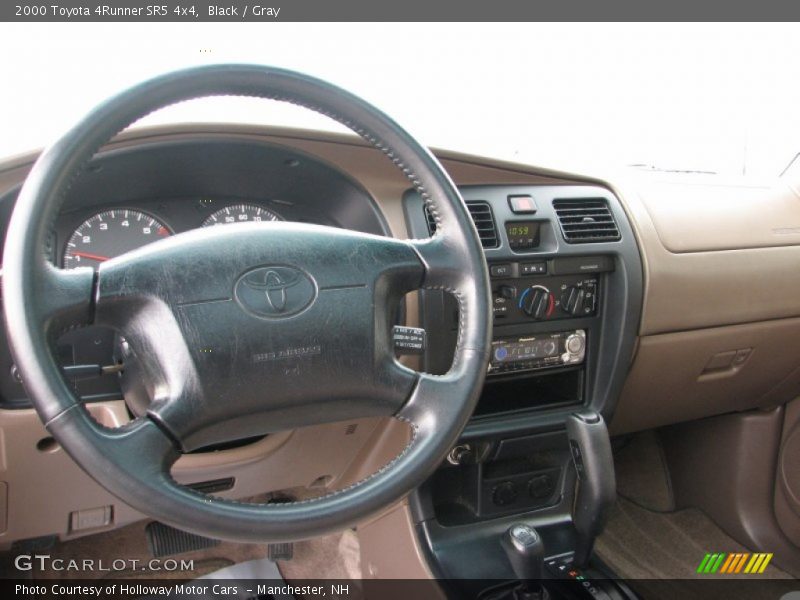 Black / Gray 2000 Toyota 4Runner SR5 4x4